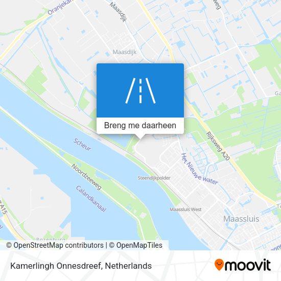 Kamerlingh Onnesdreef kaart