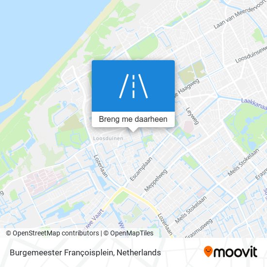 Burgemeester Françoisplein kaart