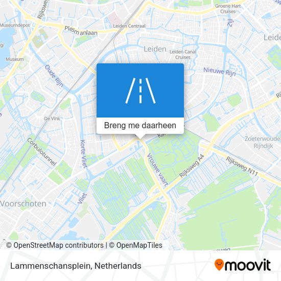 Lammenschansplein kaart