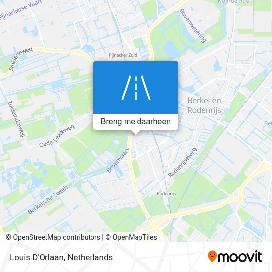 Louis D'Orlaan kaart