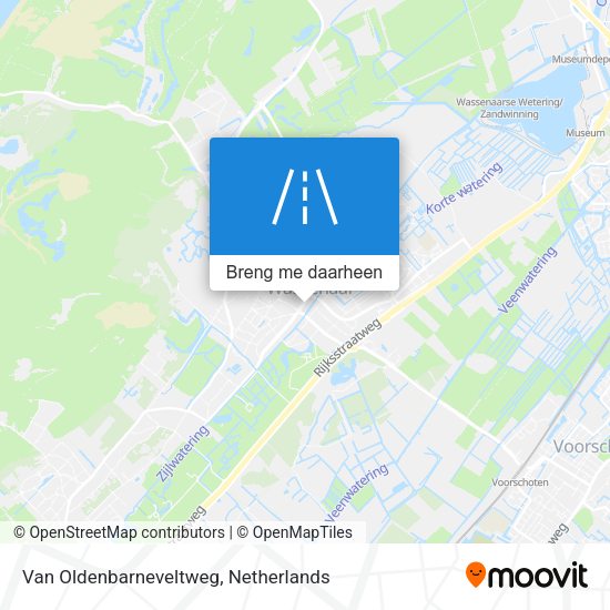 Van Oldenbarneveltweg kaart