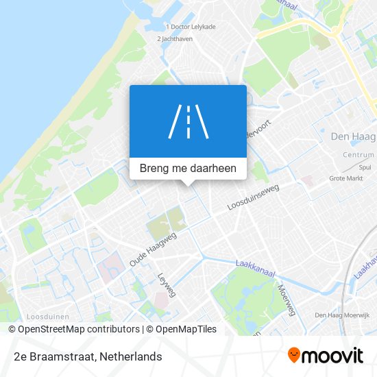 2e Braamstraat kaart