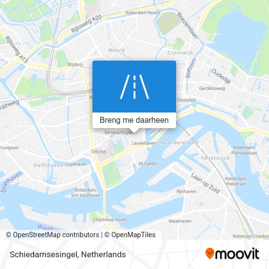 Schiedamsesingel kaart