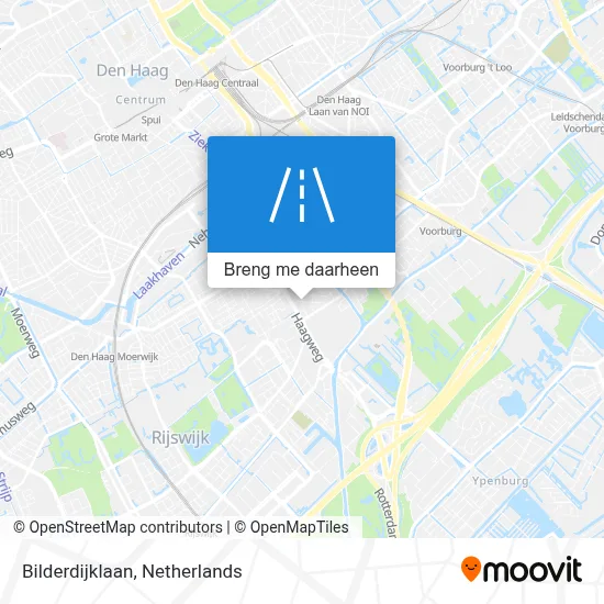 Bilderdijklaan kaart