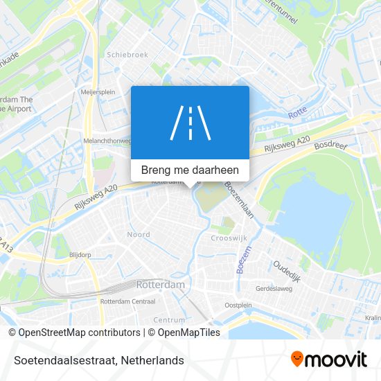 Soetendaalsestraat kaart