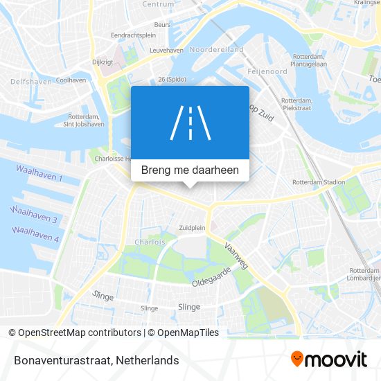 Bonaventurastraat kaart