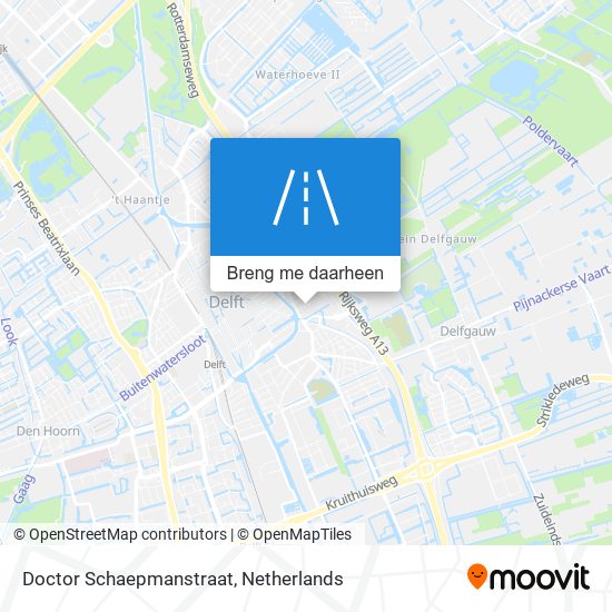 Doctor Schaepmanstraat kaart