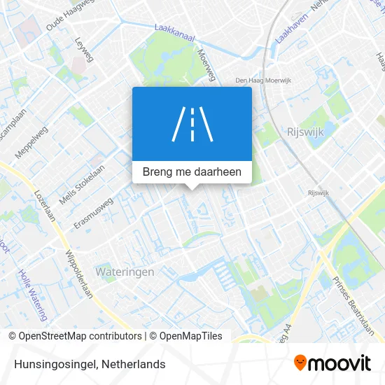 Hunsingosingel kaart