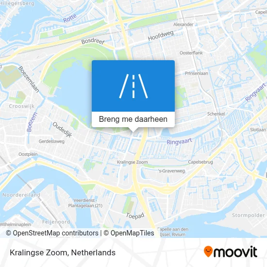 Kralingse Zoom kaart