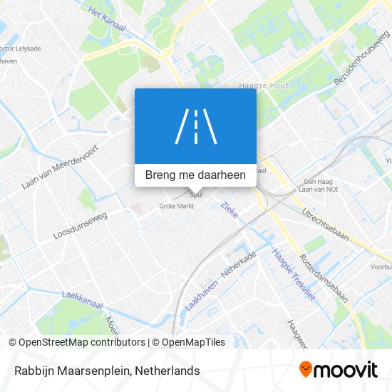 Rabbijn Maarsenplein kaart