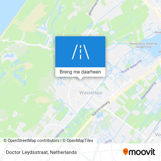 Doctor Leydsstraat kaart