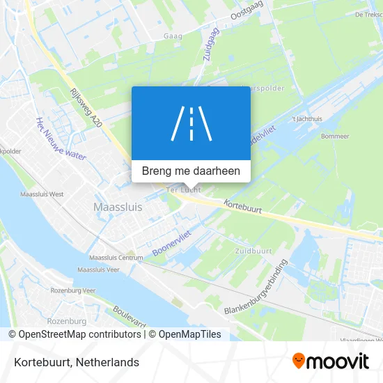Kortebuurt kaart