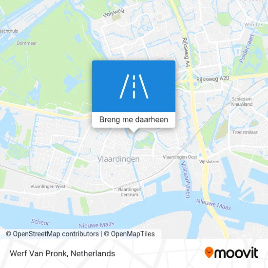 Werf Van Pronk kaart