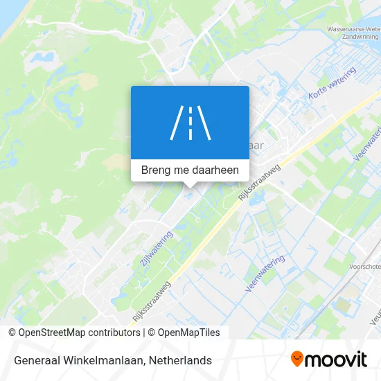 Generaal Winkelmanlaan kaart