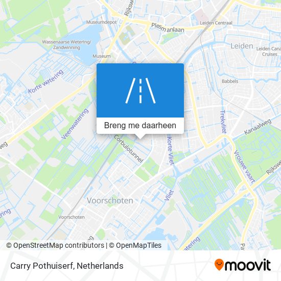 Carry Pothuiserf kaart