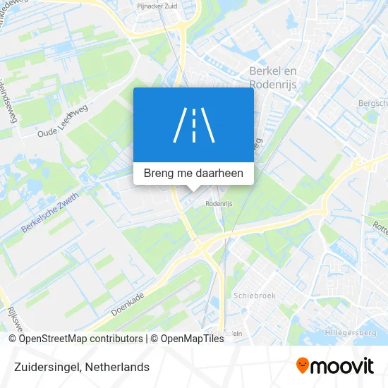 Zuidersingel kaart