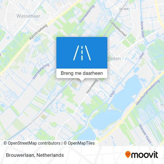 Brouwerlaan kaart