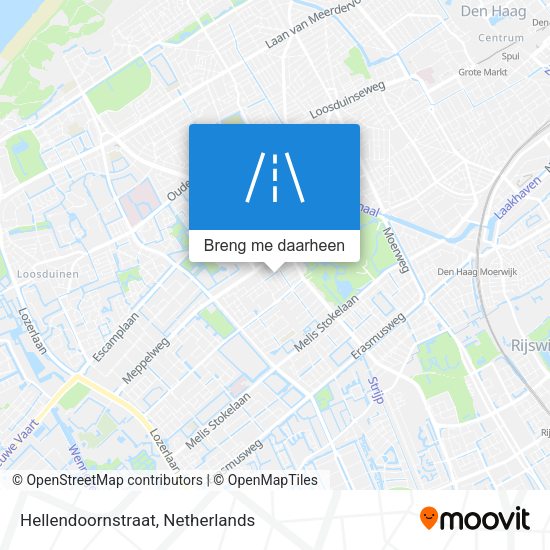 Hellendoornstraat kaart
