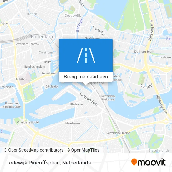 Lodewijk Pincoffsplein kaart