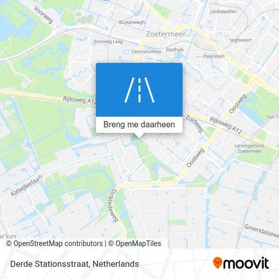 Derde Stationsstraat kaart