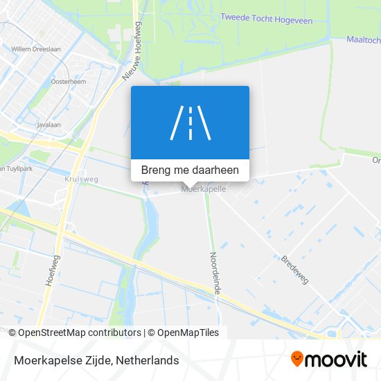 Moerkapelse Zijde kaart