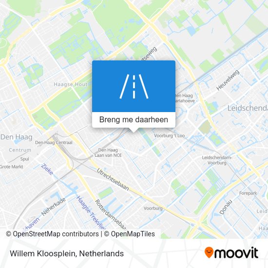 Willem Kloosplein kaart