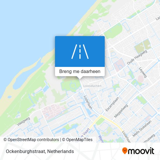 Ockenburghstraat kaart