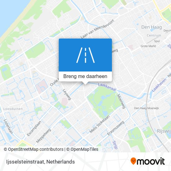 Ijsselsteinstraat kaart