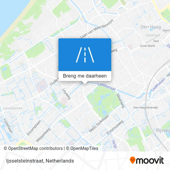 Ijsselsteinstraat kaart