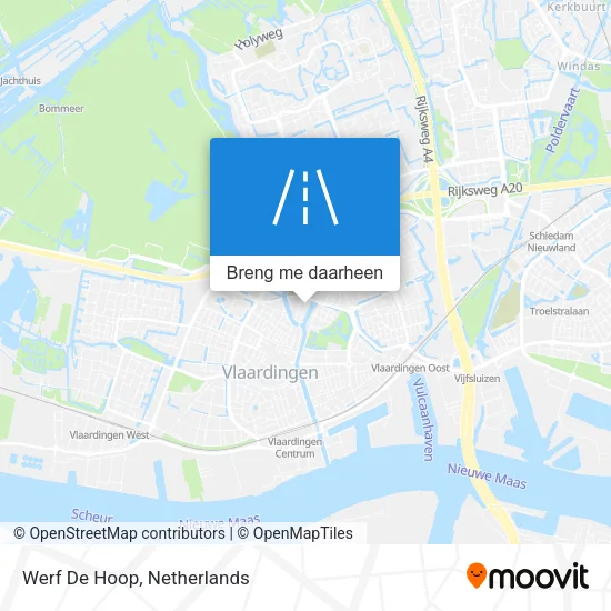 Werf De Hoop kaart