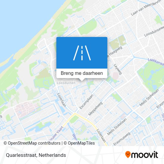 Quarlesstraat kaart