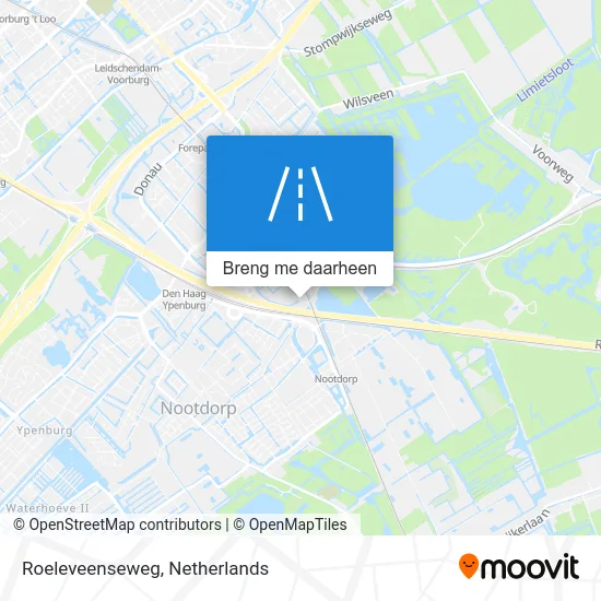 Roeleveenseweg kaart