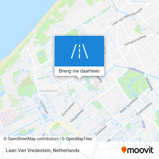 Laan Van Vredestein kaart