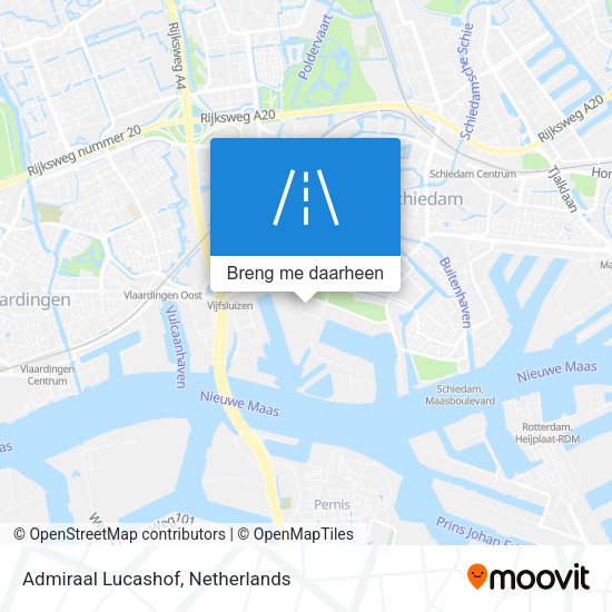 Admiraal Lucashof kaart