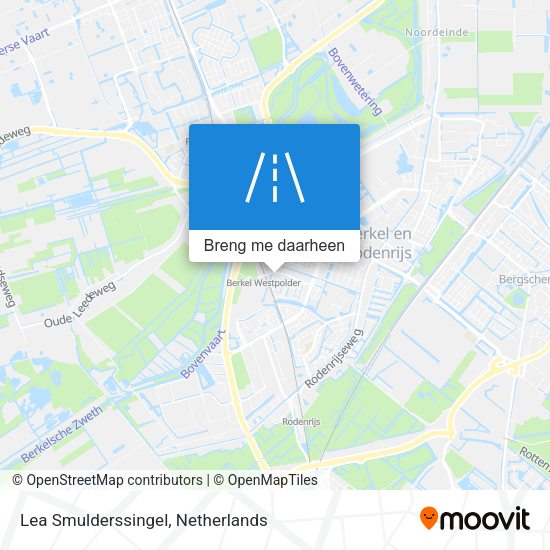 Lea Smulderssingel kaart