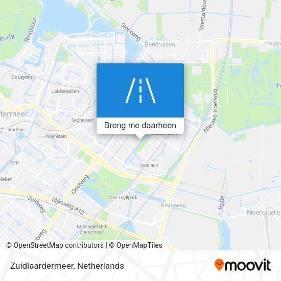 Zuidlaardermeer kaart