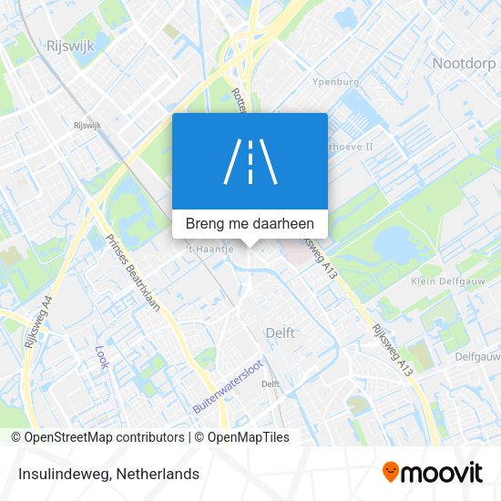 Insulindeweg kaart