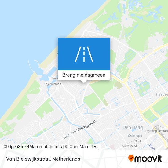 Van Bleiswijkstraat kaart