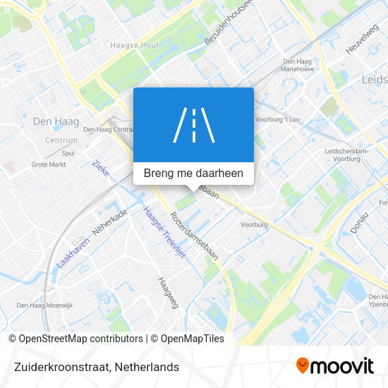 Zuiderkroonstraat kaart