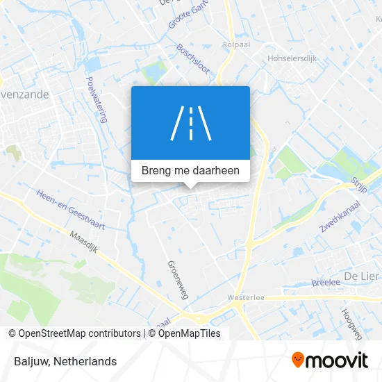 Baljuw kaart