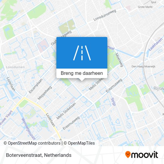 Boterveenstraat kaart