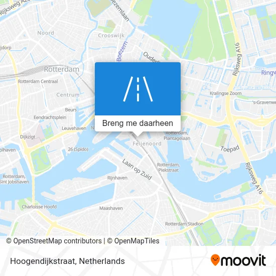 Hoogendijkstraat kaart