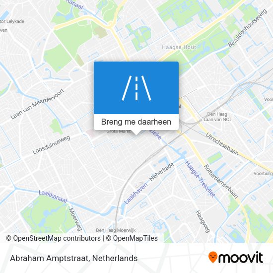 Abraham Amptstraat kaart