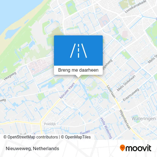 Nieuweweg kaart