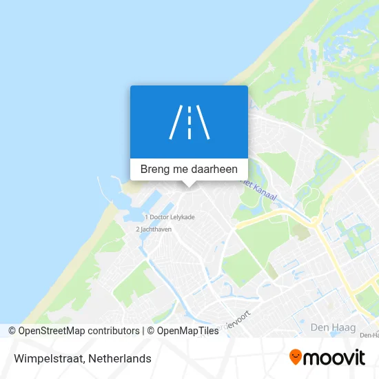 Wimpelstraat kaart
