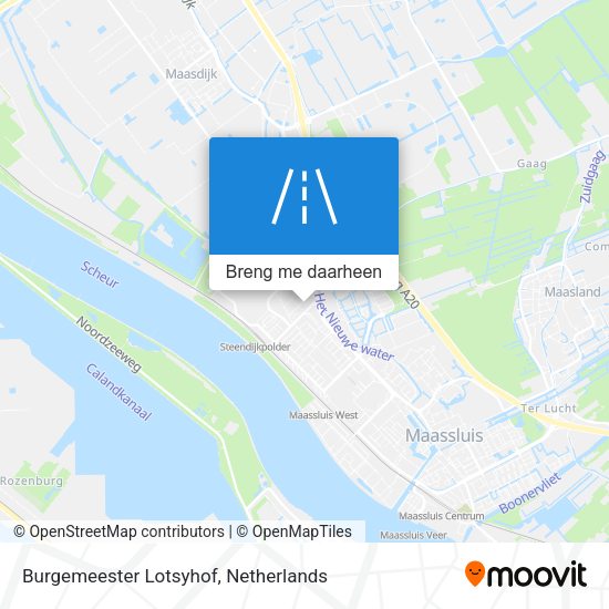 Burgemeester Lotsyhof kaart