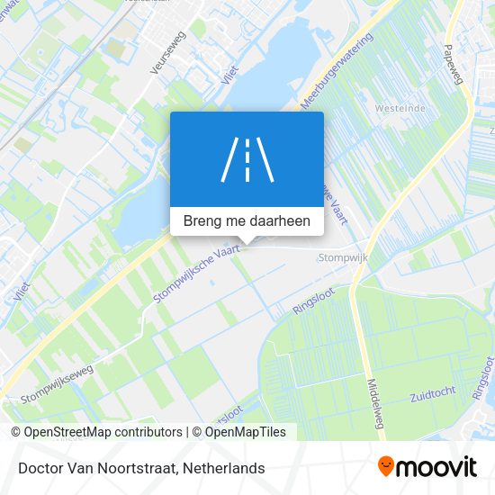 Doctor Van Noortstraat kaart