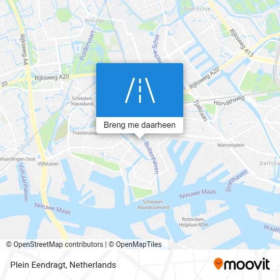 Plein Eendragt kaart