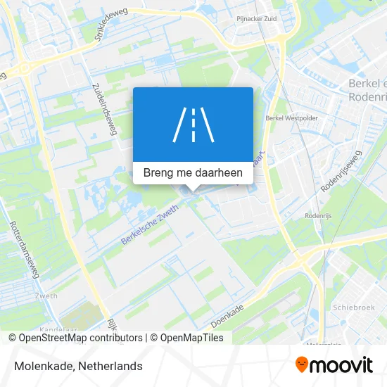 Molenkade kaart