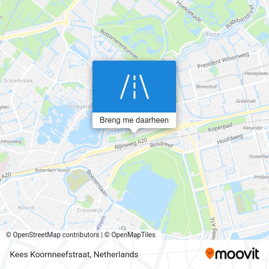 Kees Koornneefstraat kaart